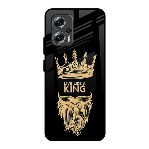 King Life Redmi K50i 5G Glass Back Cover Online