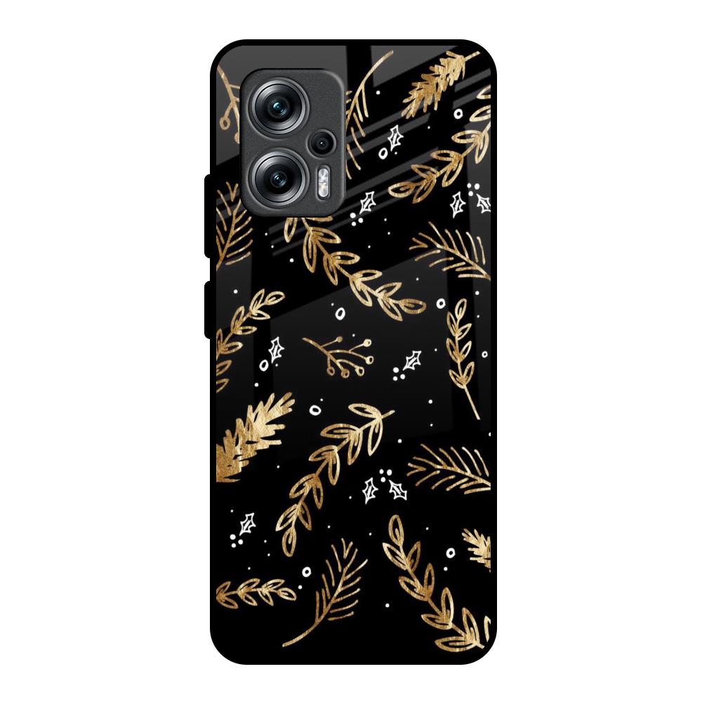 Autumn Leaves Redmi K50i 5G Glass Back Cover Online