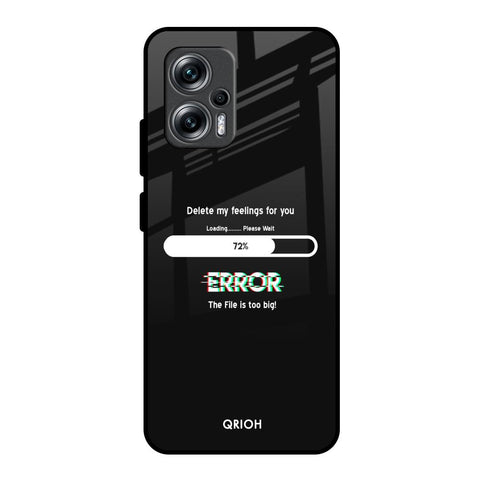 Error Redmi K50i 5G Glass Back Cover Online