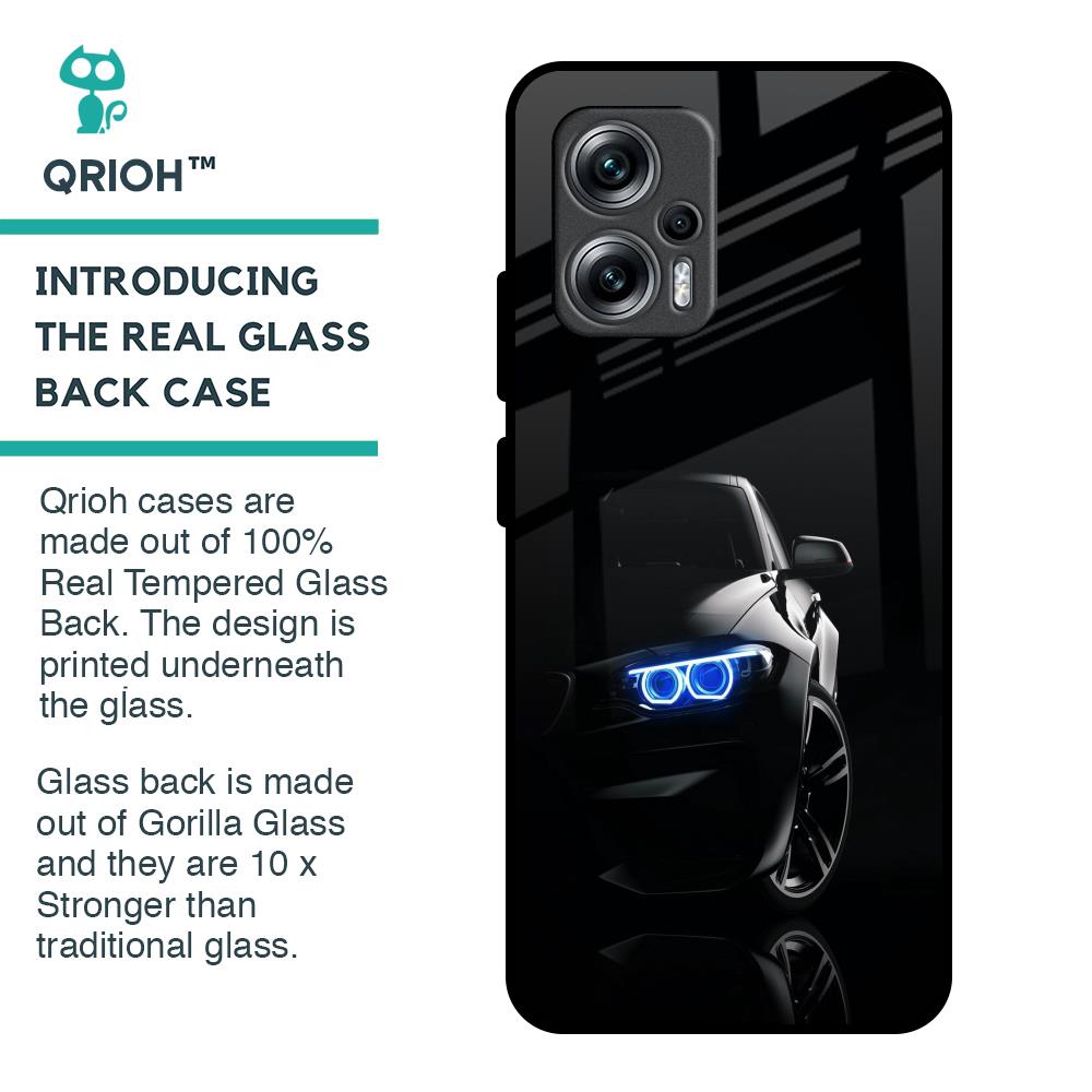 Car In Dark Glass Case for Redmi K50i 5G
