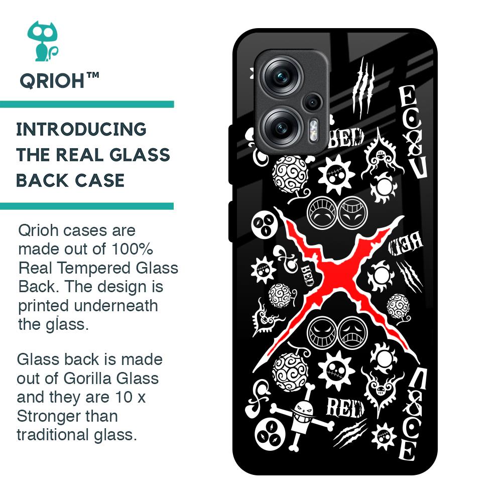 Red Zone Glass Case for Redmi K50i 5G