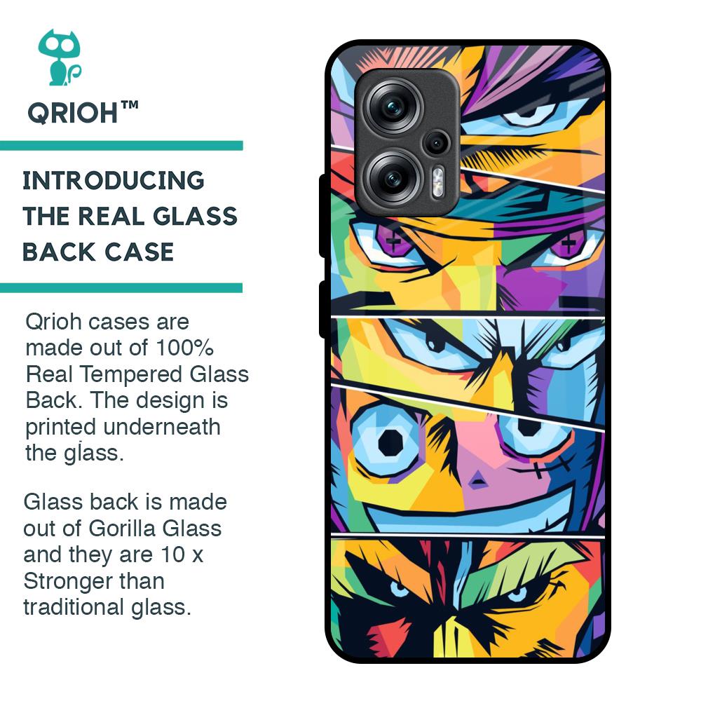 Anime Legends Glass Case for Redmi K50i 5G