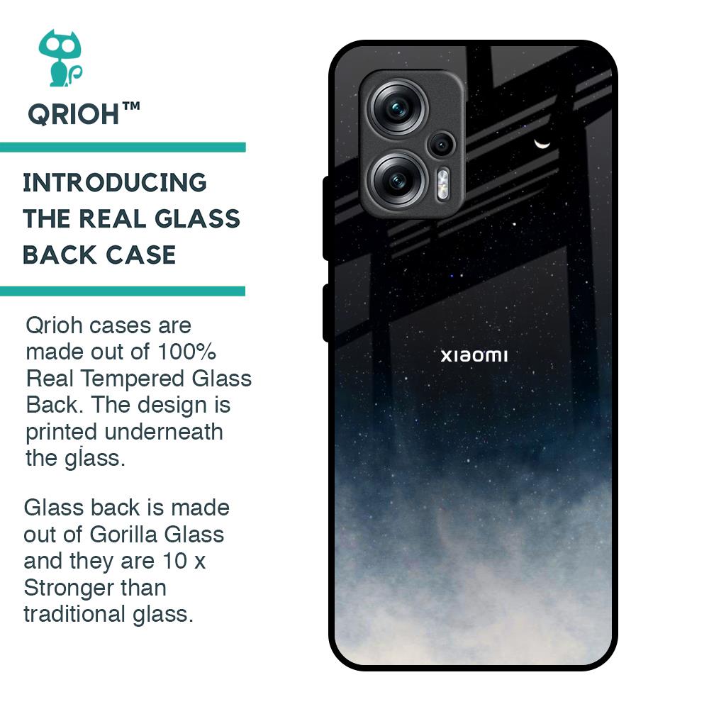 Aesthetic Sky Glass Case for Redmi K50i 5G