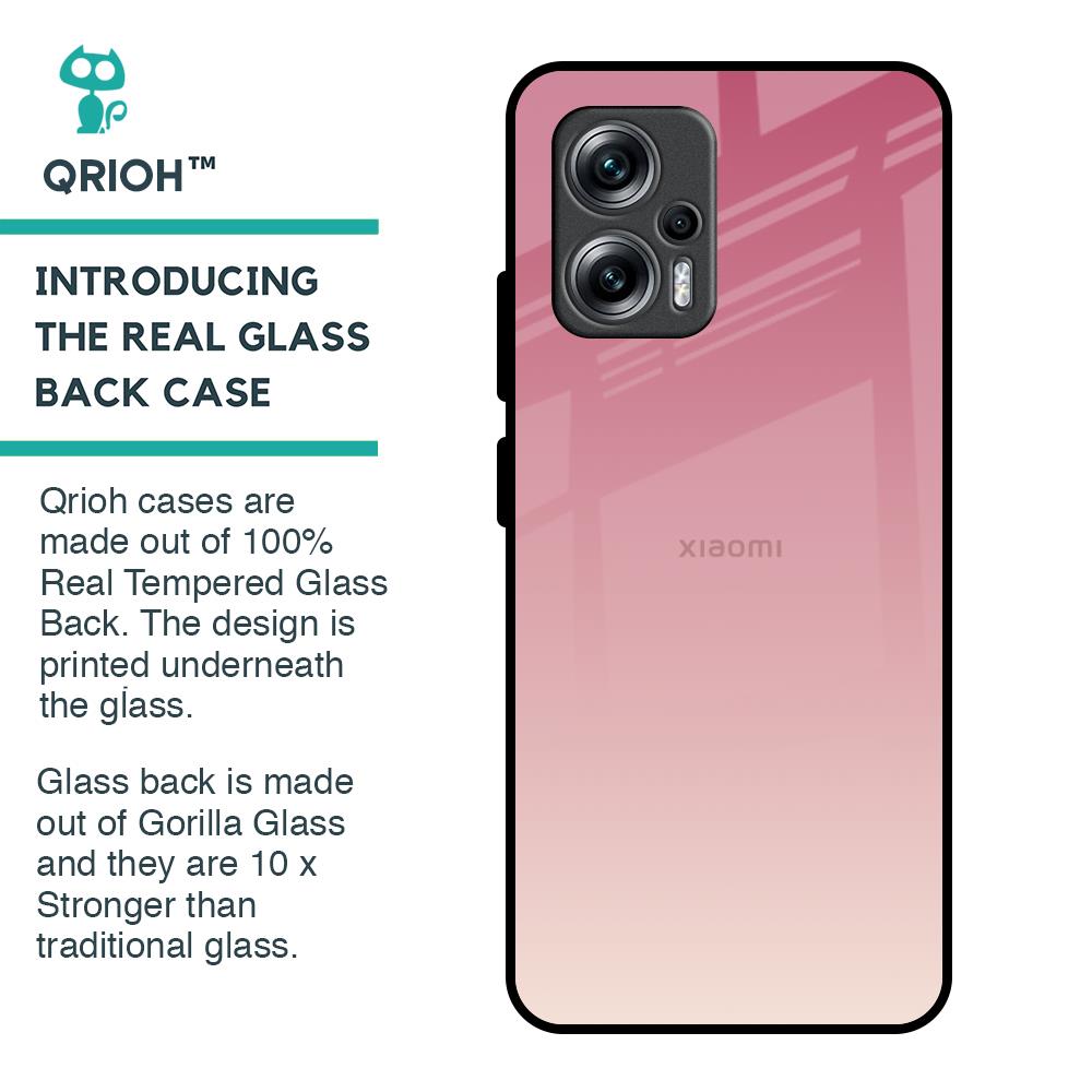 Blooming Pink Glass Case for Redmi K50i 5G