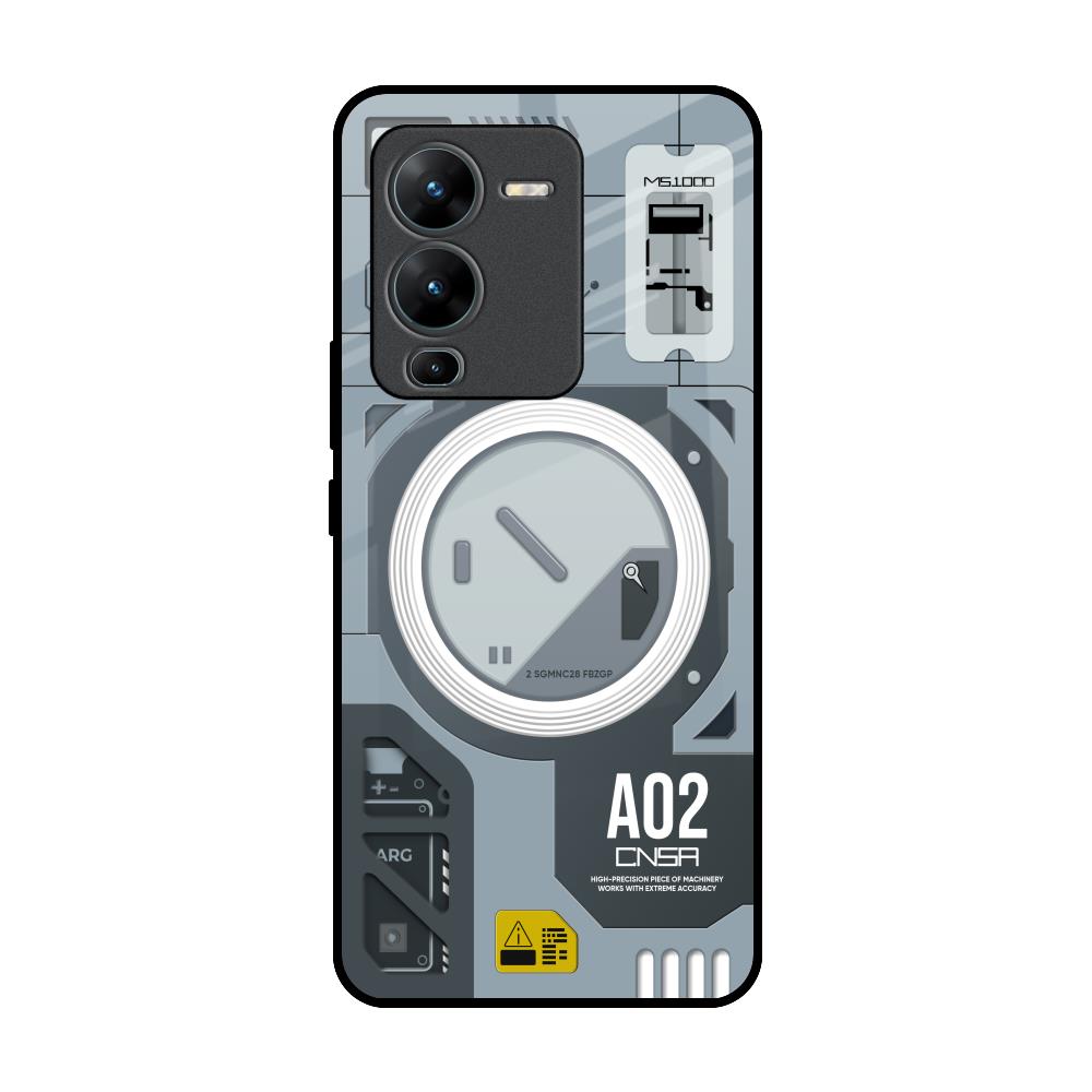 Modern Technology Vivo V25 Pro Glass Back Cover Online