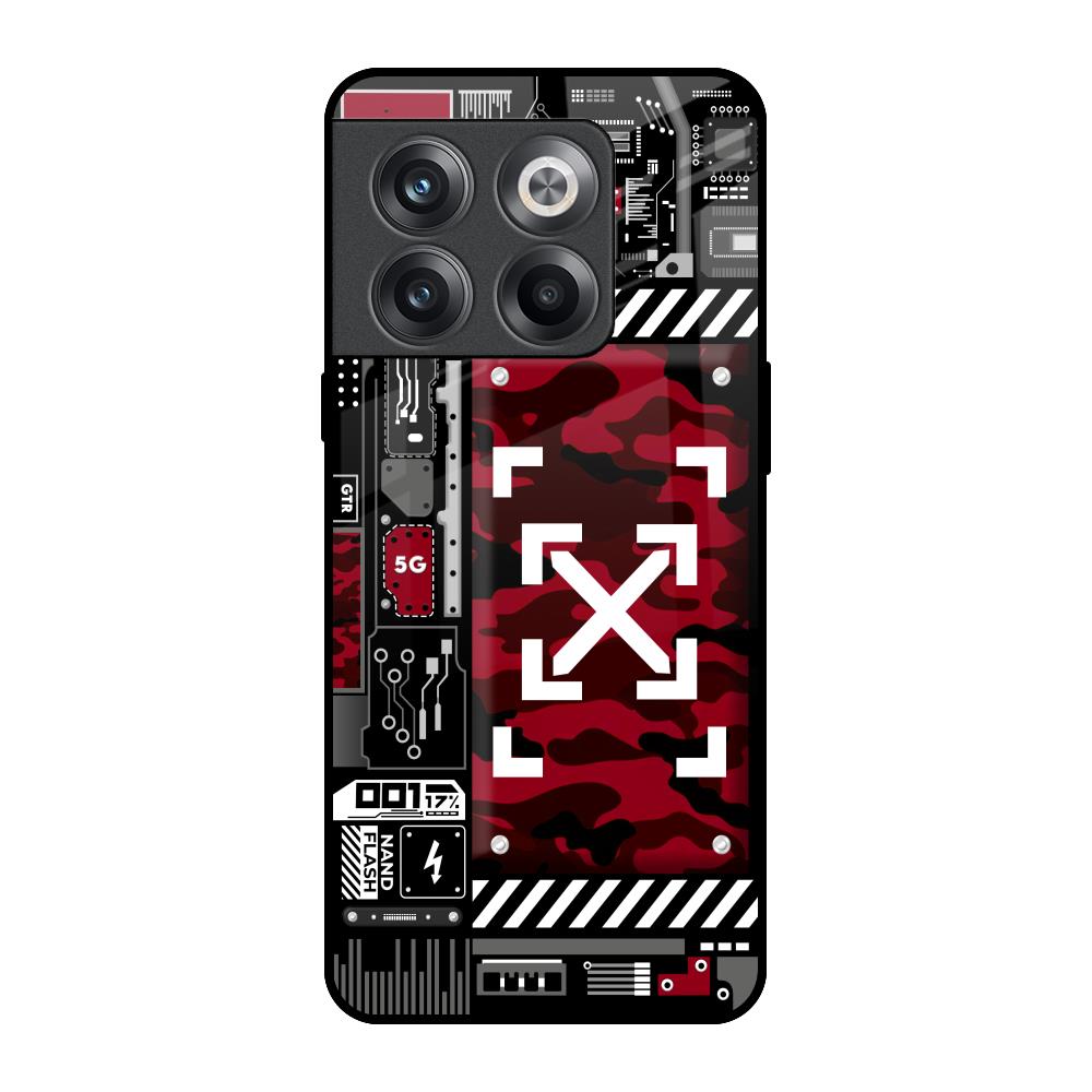Technology Art OnePlus 10T 5G Glass Back Cover Online