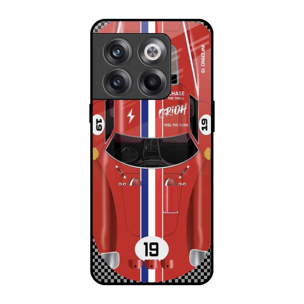 Racing Vintage OnePlus 10T 5G Glass Back Cover Online