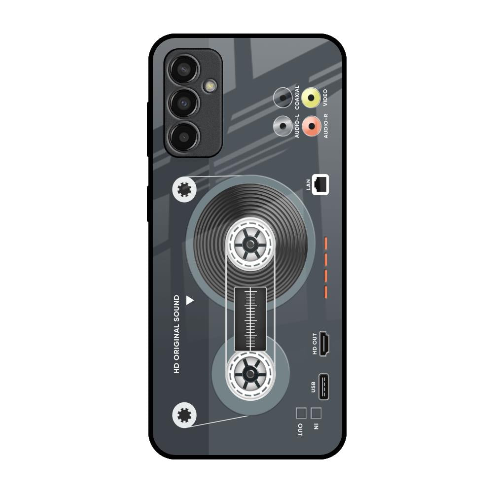 Retro Recorder Samsung Galaxy M13 Glass Back Cover Online