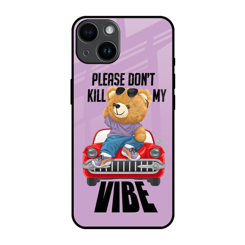 Don't Kill My Vibe iPhone 14 Glass Back Cover Online
