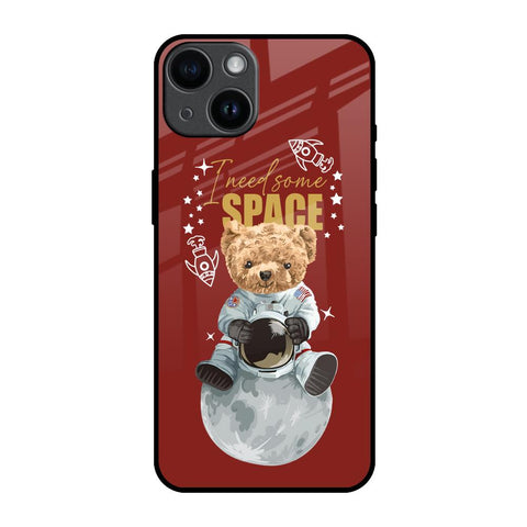 Astronaut Bear iPhone 14 Glass Back Cover Online