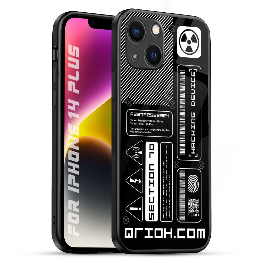 Futuristic Art iPhone 14 Plus Glass Back Cover Online