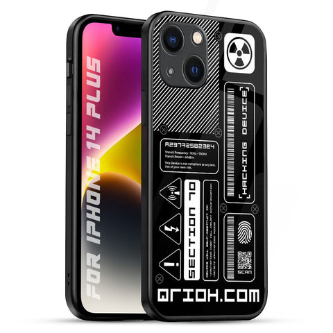 Futuristic Art iPhone 14 Plus Glass Back Cover Online