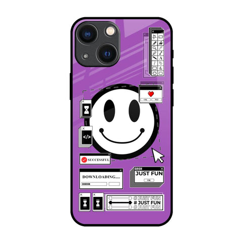 Code with Smile iPhone 14 Plus Glass Back Cover Online