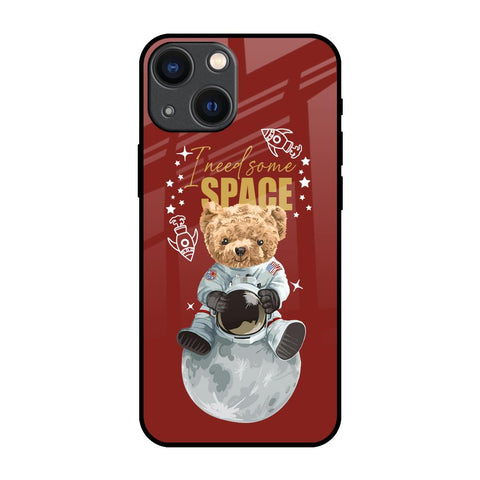 Astronaut Bear iPhone 14 Plus Glass Back Cover Online