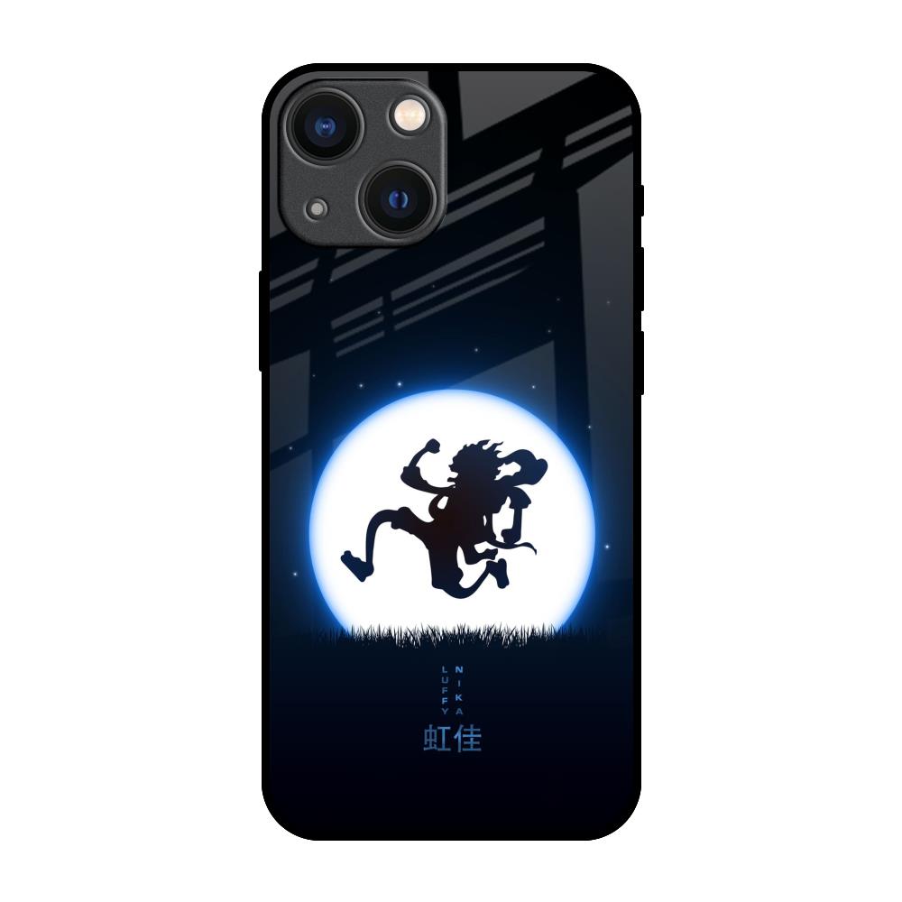 Luffy Nika Glass Case for iPhone 14 Plus