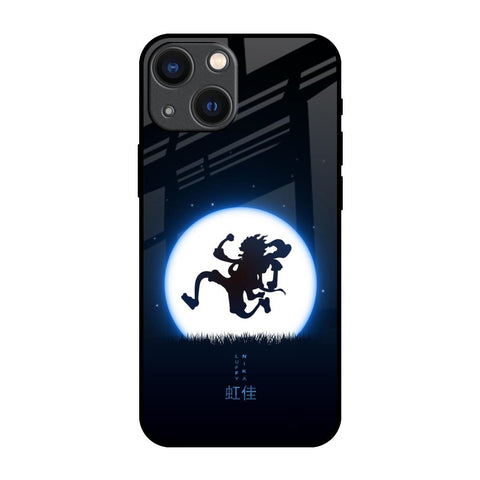 Luffy Nika Glass Case for iPhone 14 Plus