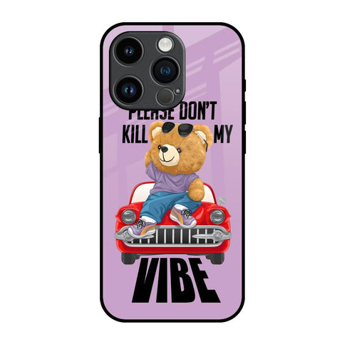 Don't Kill My Vibe iPhone 14 Pro Glass Back Cover Online