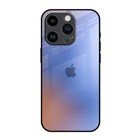 Blue Aura Glass Case for iPhone 14 Pro