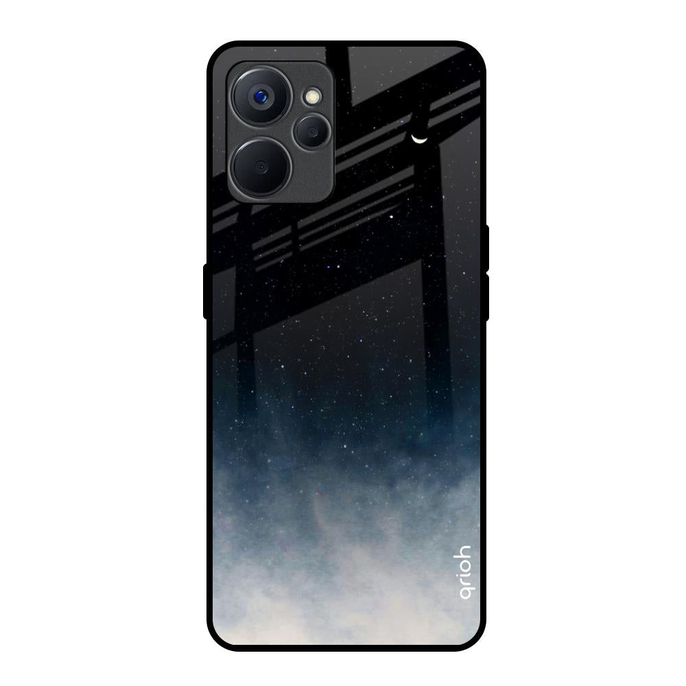 Black Aura Realme 9i 5G Glass Back Cover Online