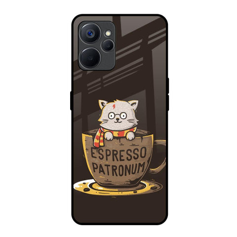 Tea With Kitty Realme 9i 5G Glass Back Cover Online