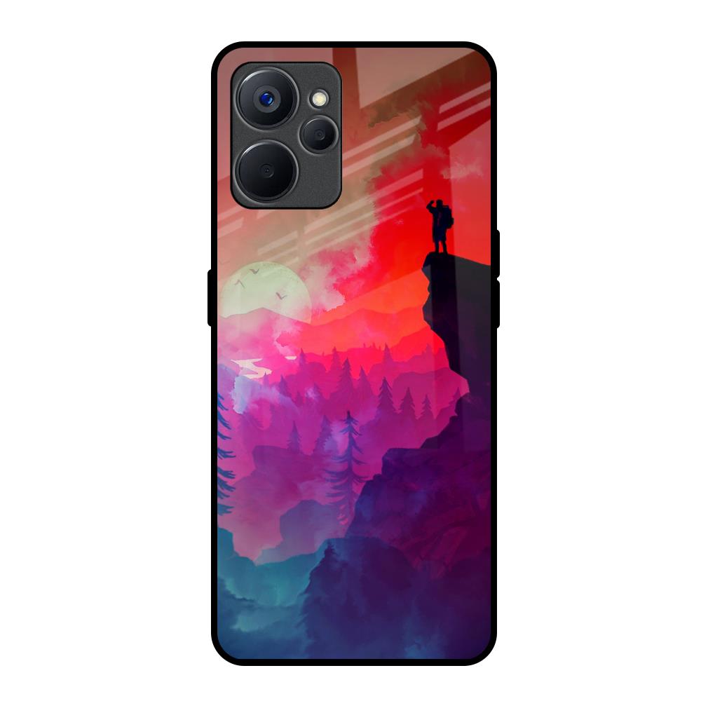 Dream So High Realme 9i 5G Glass Back Cover Online