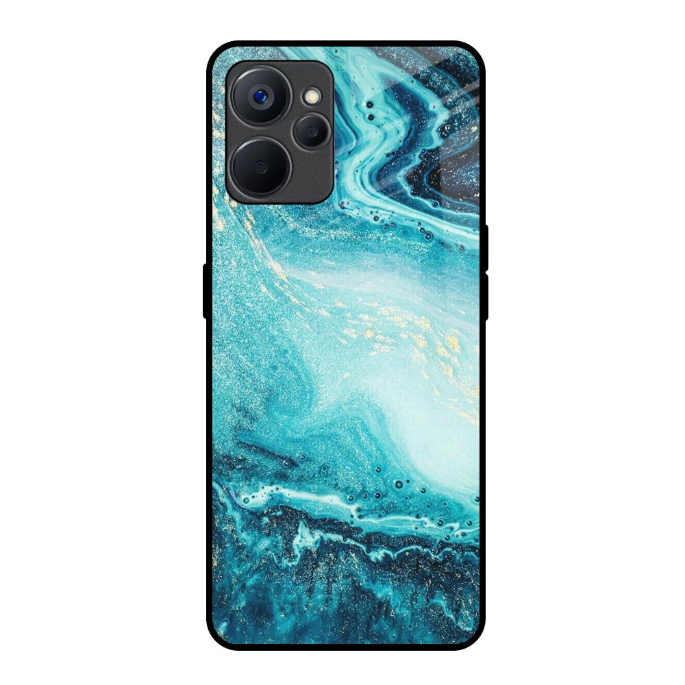 Sea Water Realme 9i 5G Glass Back Cover Online