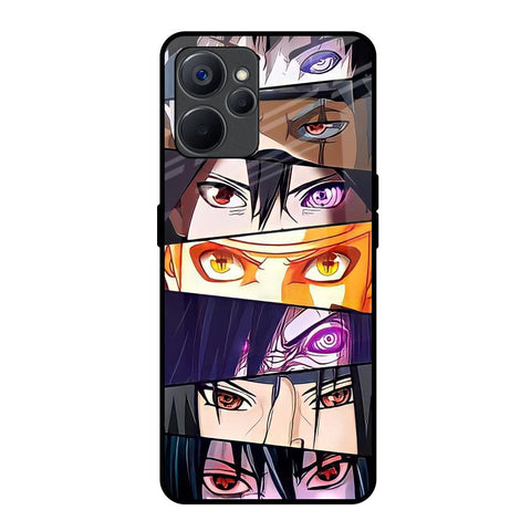 Anime Eyes Realme 9i 5G Glass Back Cover Online