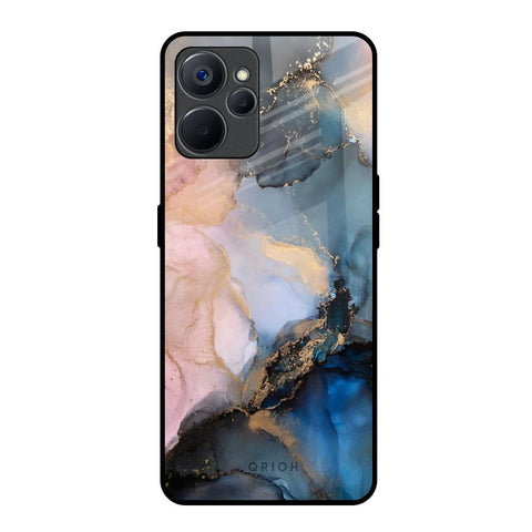 Marble Ink Abstract Realme 9i 5G Glass Back Cover Online