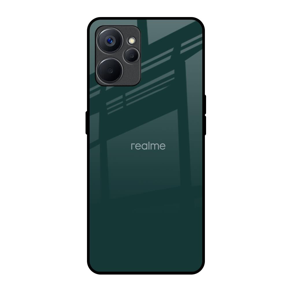 Olive Realme 9i 5G Glass Back Cover Online
