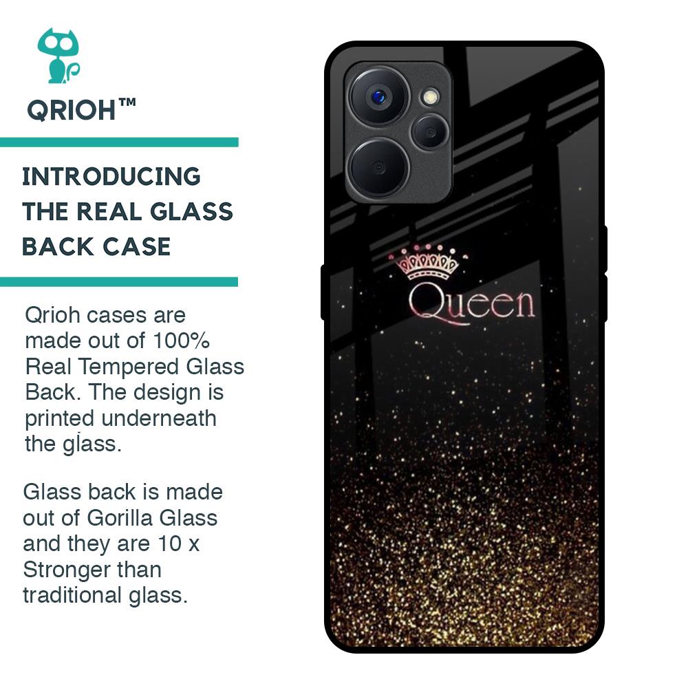 I Am The Queen Glass Case for Realme 9i 5G