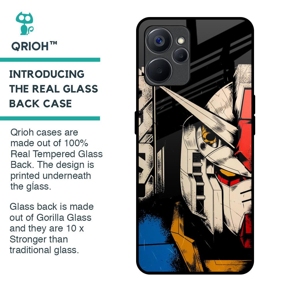 Transformer Art Glass Case for Realme 9i 5G