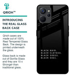 Black Soul Glass Case for Realme 9i 5G