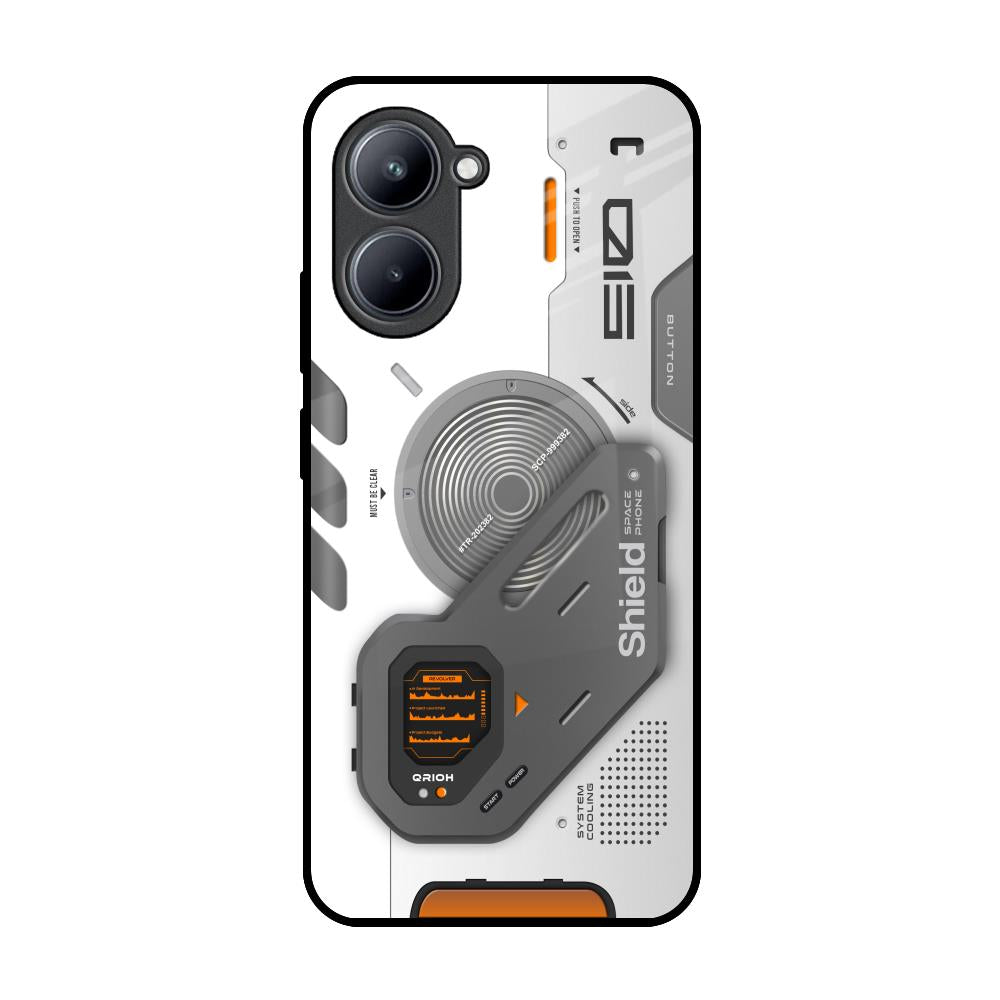 Liberty Cyber Realme C33 Glass Back Cover Online
