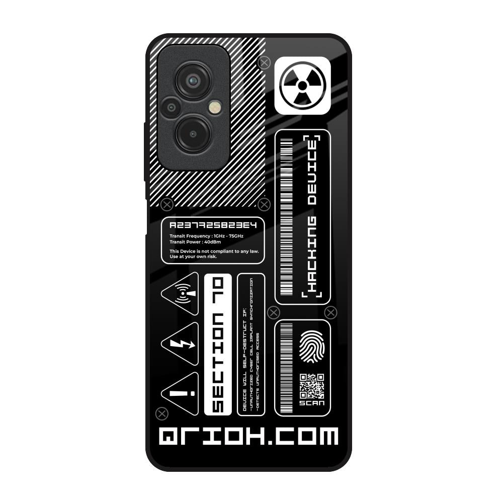 Futuristic Art Redmi 11 Prime Glass Back Cover Online