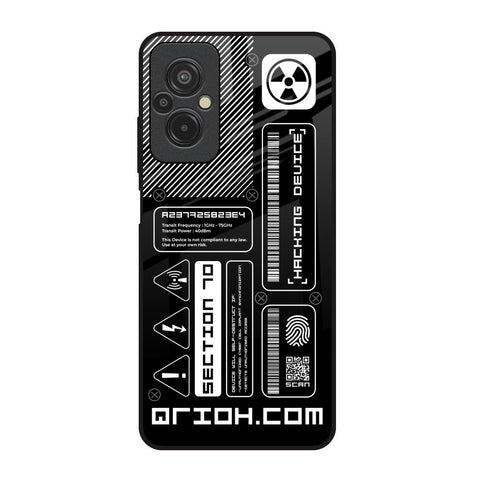 Futuristic Art Redmi 11 Prime Glass Back Cover Online