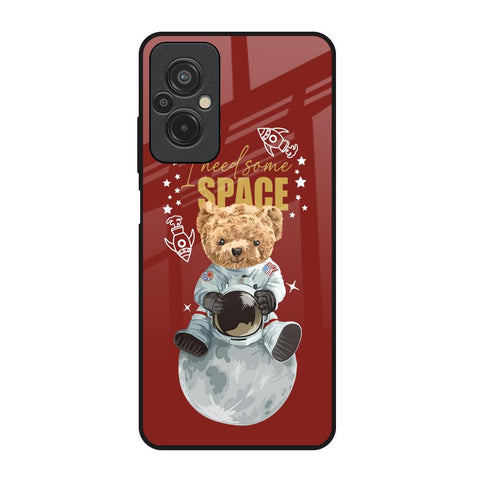 Astronaut Bear Redmi 11 Prime Glass Back Cover Online