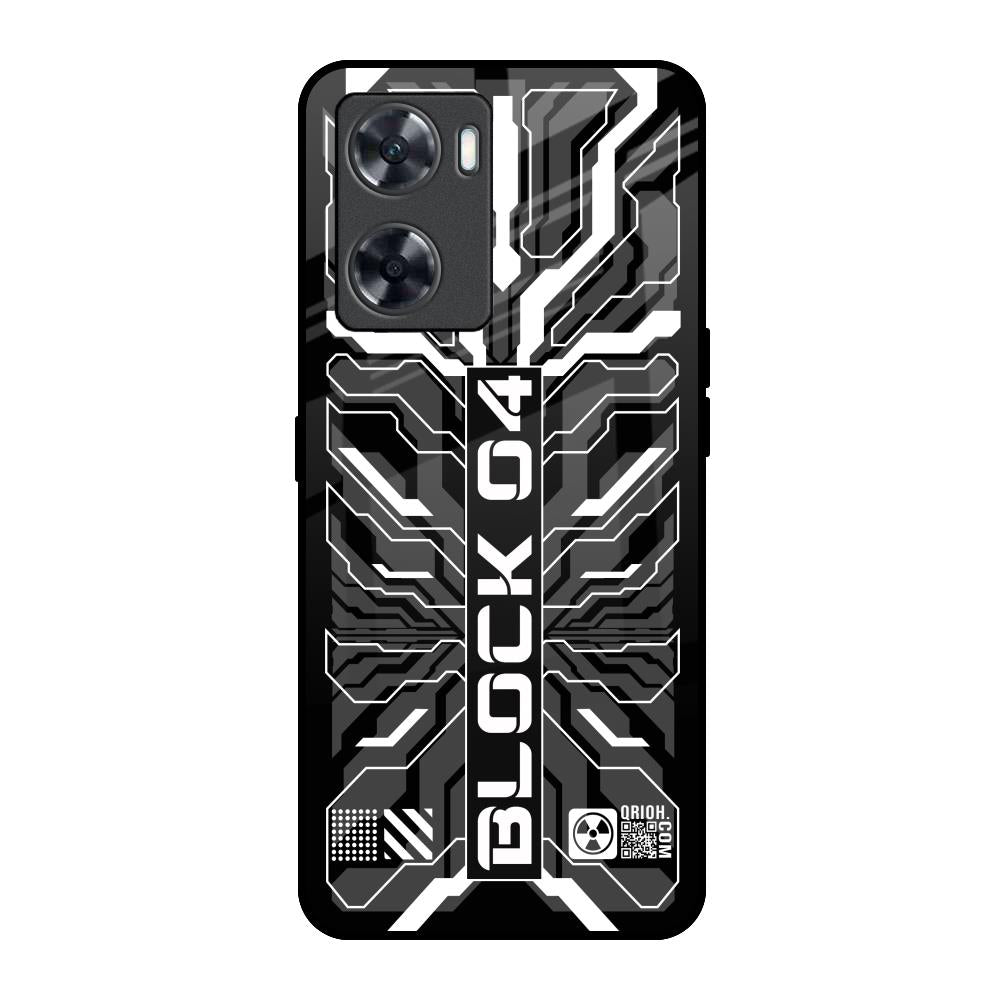 Monochrome Magic OnePlus Nord N20 SE Glass Back Cover Online
