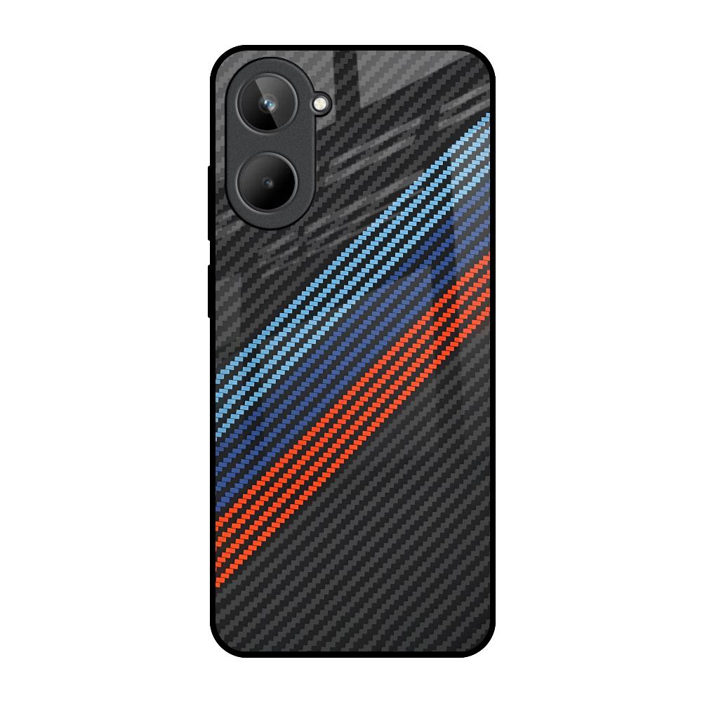 Carbon Inspired Realme 10 Glass Back Cover Online