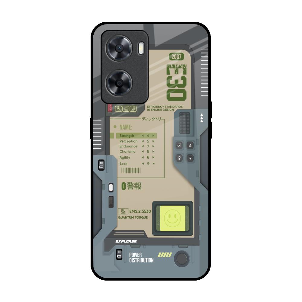 Art Station OPPO A77s Glass Back Cover Online