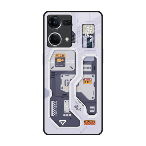 Tech Savvy Oppo F21s Pro Glass Back Cover Online