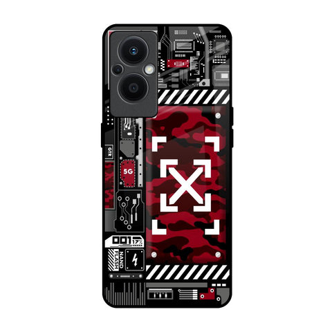 Technology Art Oppo F21s Pro 5G Glass Back Cover Online