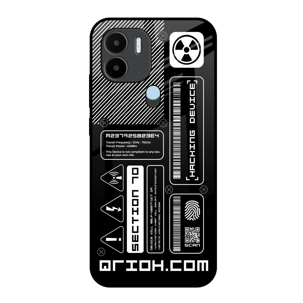 Futuristic Art Redmi A1 Plus Glass Back Cover Online