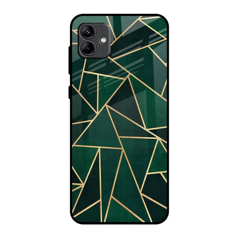 Abstract Green Samsung Galaxy A04 Glass Back Cover Online