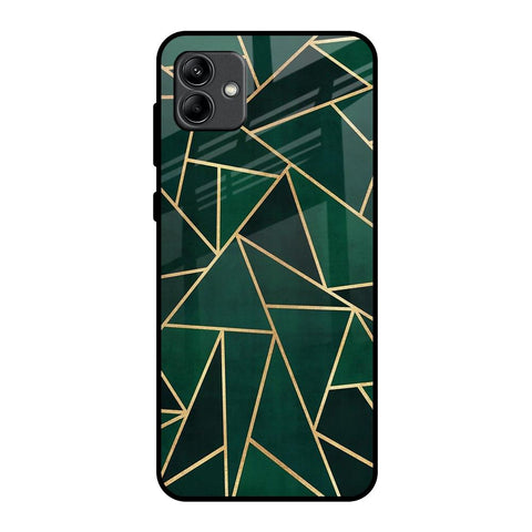 Abstract Green Samsung Galaxy A04 Glass Back Cover Online