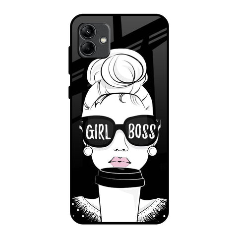 Girl Boss Samsung Galaxy A04 Glass Back Cover Online
