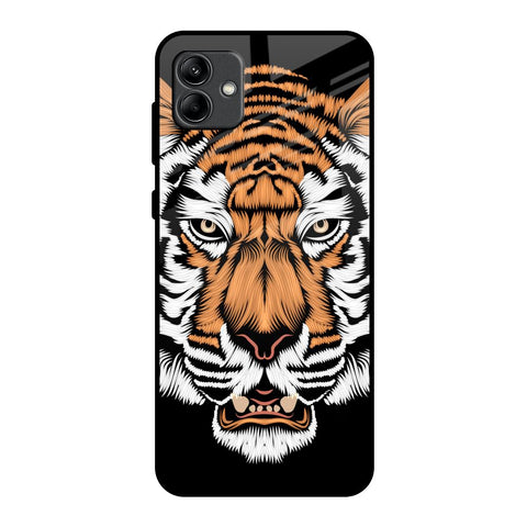 Angry Tiger Samsung Galaxy A04 Glass Back Cover Online
