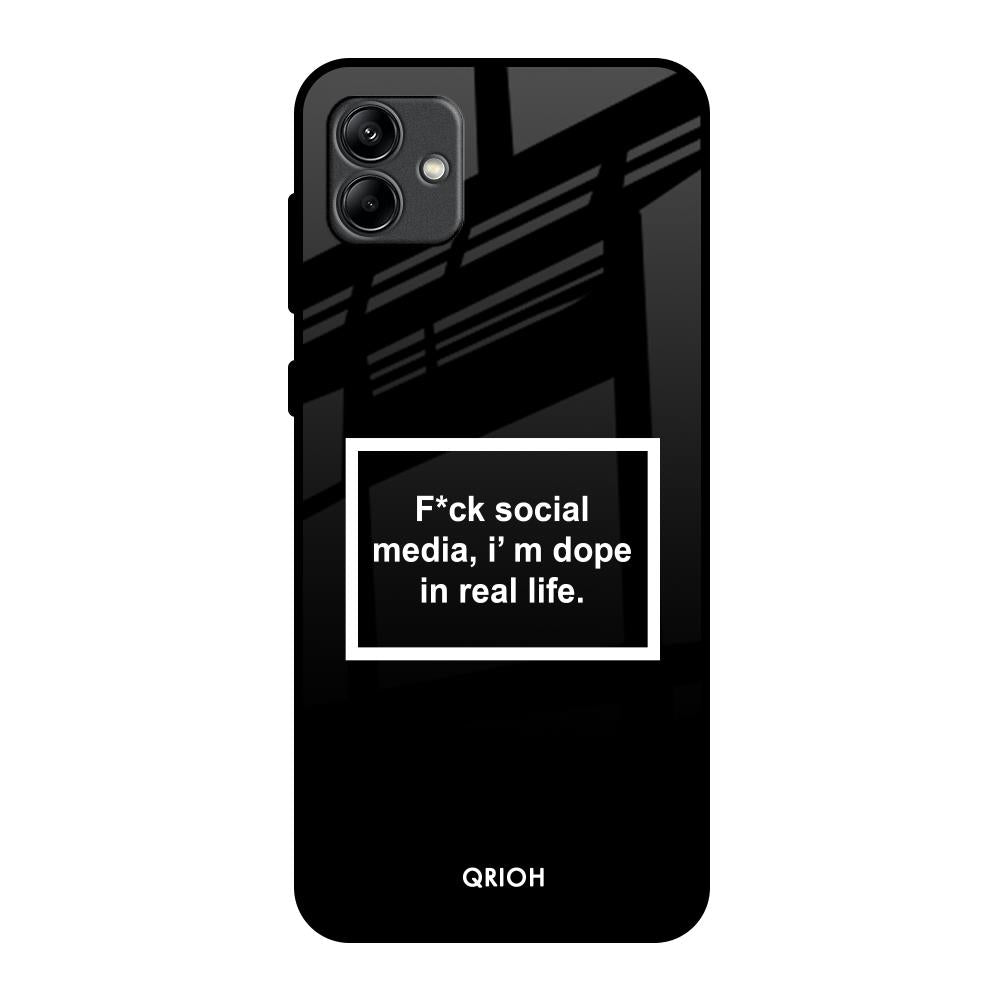 Dope In Life Samsung Galaxy A04 Glass Back Cover Online
