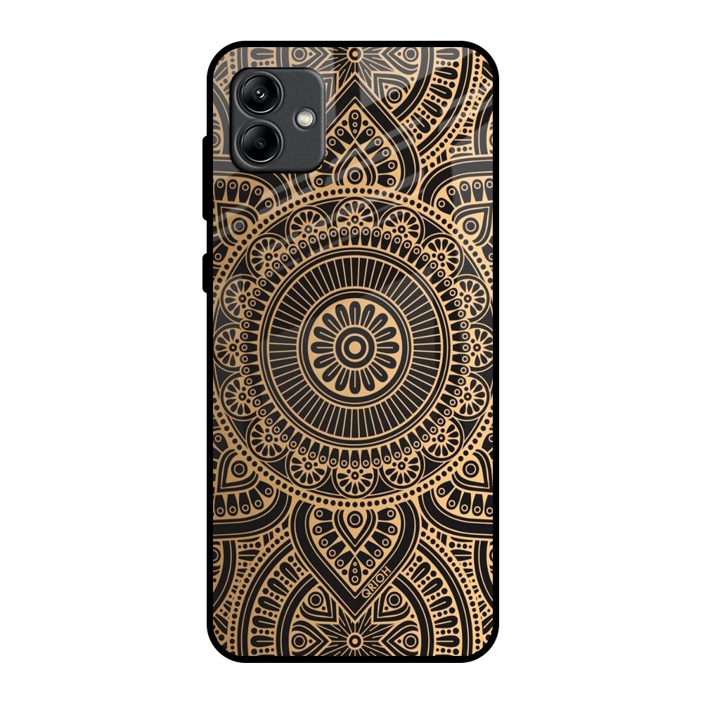 Luxury Mandala Samsung Galaxy A04 Glass Back Cover Online