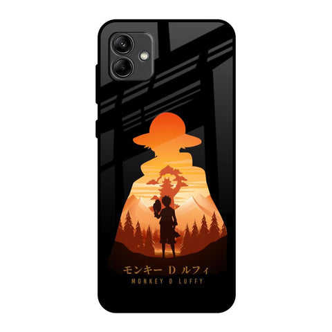 Luffy One Piece Samsung Galaxy A04 Glass Back Cover Online