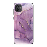 Purple Gold Marble Samsung Galaxy A04 Glass Back Cover Online